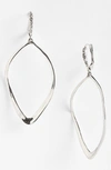 Alexis Bittar 'miss Havisham' Open Drop Earrings In Silver