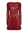 ZUHAIR MURAD EMBROIDERED MINI DRESS,16178354