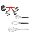 Berghoff Stainless Steel 7-pc. Baking Set In Red