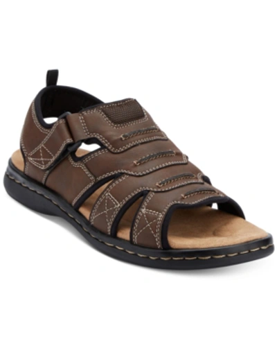 Dockers Men's Shorewood Open-toe Fisherman Sandals In Briar