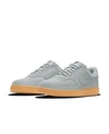 Nike Men's Court Vision Low Casual Sneakers From Finish Line In Platinum Cool Gray