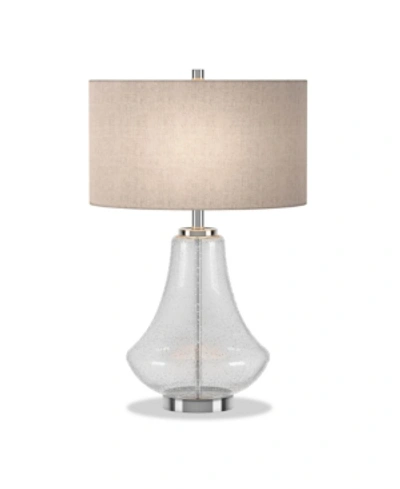 Hudson & Canal Lagos Table Lamp In Seeded Glass