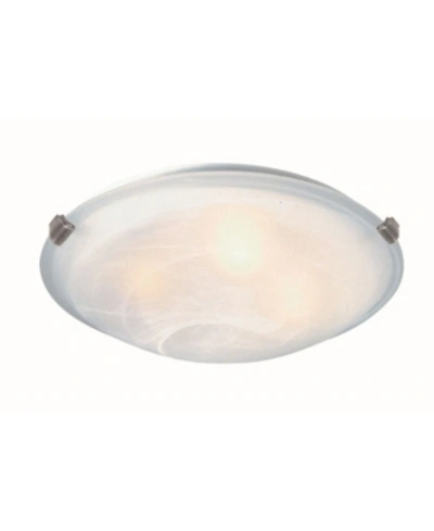 Artcraft Lighting Clip Flush Mount In Silver