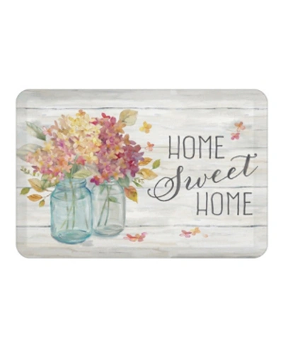 Laural Home Sweet Autumn Kitchen Mat In Off White