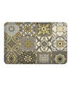 Laural Home Granada Kitchen Mat In Mustard