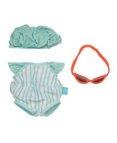 Redbox Manhattan Toy Company Baby Stella Pool Party Baby Doll Clothes For 15" Dolls