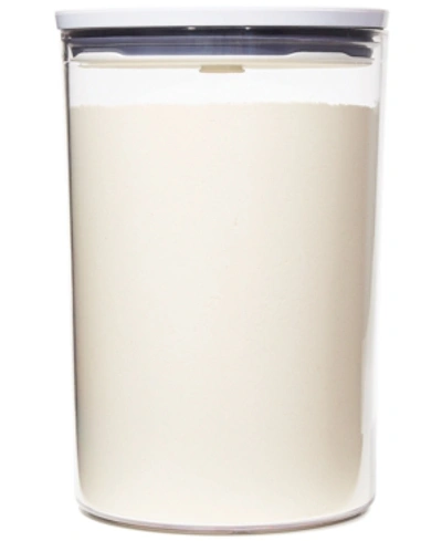 Oxo Good Grips Pop Tall Round Food Storage Canister In White