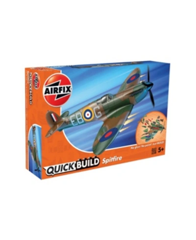 Airfix Quickbuild Super Marine Spitfire Airplane Brick Building Plastic Model Kit - J6000