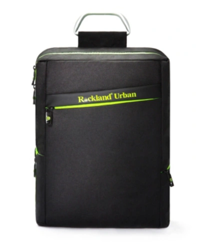 Rockland Urban Business Laptop Backpack In Black