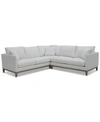 FURNITURE CLOSEOUT! CHARLETT 2-PC. FABRIC SECTIONAL, CREATED FOR MACY'S
