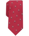 Club Room Men's Santa Claus Tie, Created For Macy's In Red