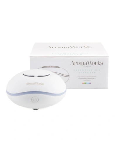 Aromaworks Usb/battery Aroma Diffuser, 6.25 oz In Off-white