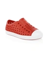 Native Shoes Kid's Jefferson Junior Slip-on Sneakers In Torch Red