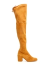 STUART WEITZMAN STUART WEITZMAN SUEDE TIELAND BOOTS