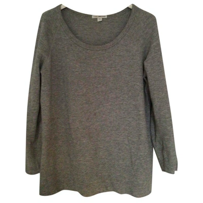 Pre-owned James Perse Jersey Top In Grey