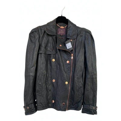 Pre-owned Mulberry Black Leather Jacket