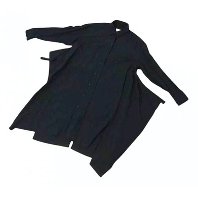 Pre-owned Christian Wijnants Black Linen Dress