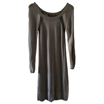 Pre-owned Comptoir Des Cotonniers Mid-length Dress In Grey