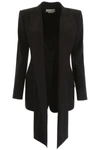 ALEXANDER MCQUEEN ALEXANDER MCQUEEN TUXEDO JACKET WITH SCARF