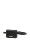 MIU MIU MIU MIU MATELASSE' MINI BELTBAG