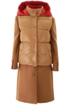 BURBERRY BURBERRY COAT WITH REMOVABLE VEST