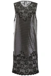 RABANNE PACO RABANNE CHAINMAIL DRESS WITH LACE