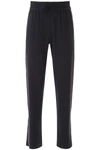KENZO KENZO TROUSERS WITH SIDE BANDS