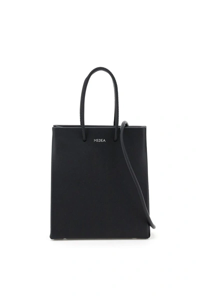 Medea Prima Short Crossbody Bag In Black