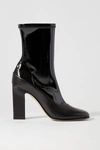 WANDLER LESLY PATENT AND MATTE-LEATHER ANKLE BOOTS