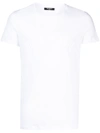BALMAIN LOGO-EMBOSSED T-SHIRT