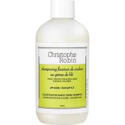 Christophe Robin Color Fixator Wheat Germ Shampoo, 250ml - One Size In Colorless