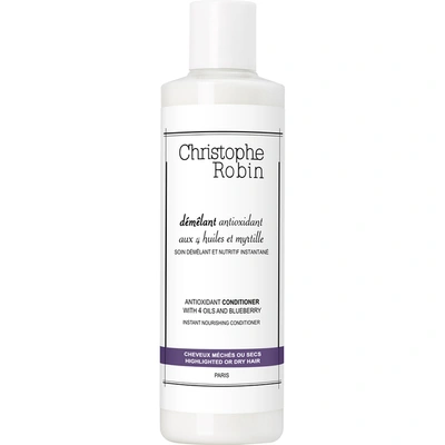 Christophe Robin 8.4 Oz. Antioxidant Conditioner With 4 Oils And Blueberry In Colorless