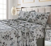 TRIBECA LIVING LISBON 300 THREAD COUNT COTTON SATEEN EXTRA DEEP POCKET SHEET SET, TWIN XL