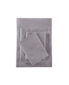 Sleep Philosophy True North Cotton Flannel 3-piece Twin Sheet Set In Grey Solid