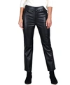 Sanctuary Carnaby Kick Crop Faux Leather Pants In Black
