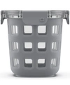 Ello Duraglass 3-cup Round Meal Prep Food Storage Container In Grey