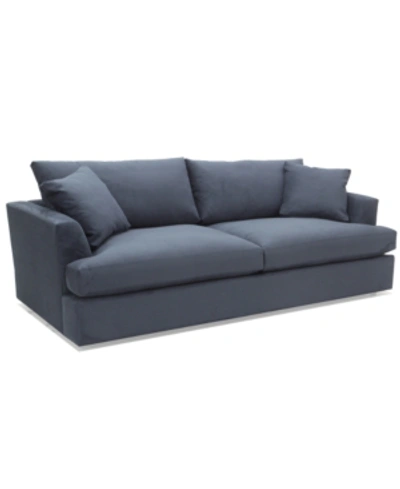 Furniture Closeout! Gympson Fabric Sofa, Created For Macy's In Eclipse