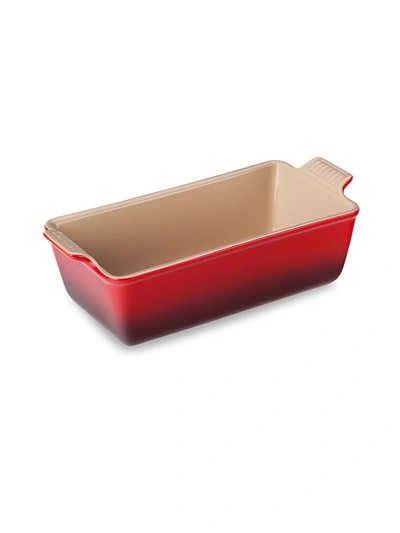 Le Creuset Heritage Loaf Pan In Cerise