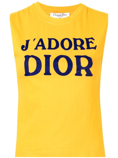 Christian Dior J'adore Dior Tシャツ Christian Dior J'ADORE DIOR Tシャツ
