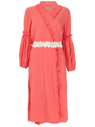 Clube Bossa Krista Midi Dress In Pink