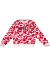 A BATHING APE ABC SHARK CREWNECK JUMPER