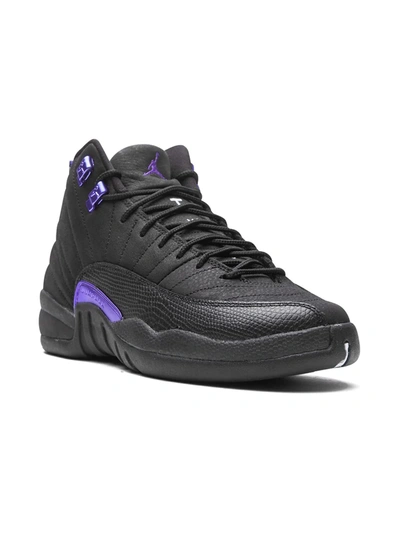 Jordan Kids' Air  12 Retro Gs Sneakers In Black