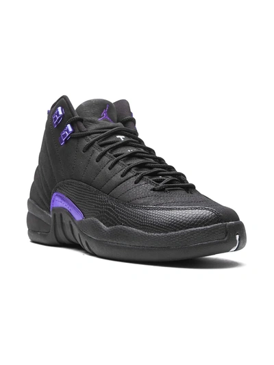 Jordan Kids' Air  12 Retro Gs Trainers In Black