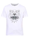 KENZO WHITE T-SHIRT,FB55TS020 4YA 01B