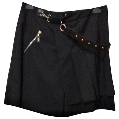 Pre-owned Louis Vuitton Wool Shorts In Black