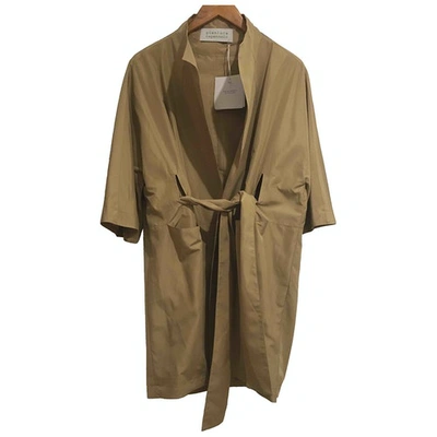Pre-owned Gianluca Capannolo Trench Coat In Beige
