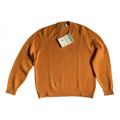 Pre-owned Ballantyne Orange Cashmere Knitwear & Sweatshirts