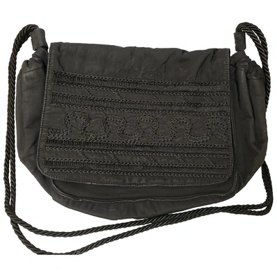 Pre-owned Giorgio Armani Cloth Bag In Black