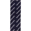 BALENCIAGA BALENCIAGA 海军蓝徽标围巾