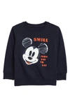 JEM MICKEY MOUSE SMILE FROM EAR TO EAR SWEATSHIRT,2TBDNY4062